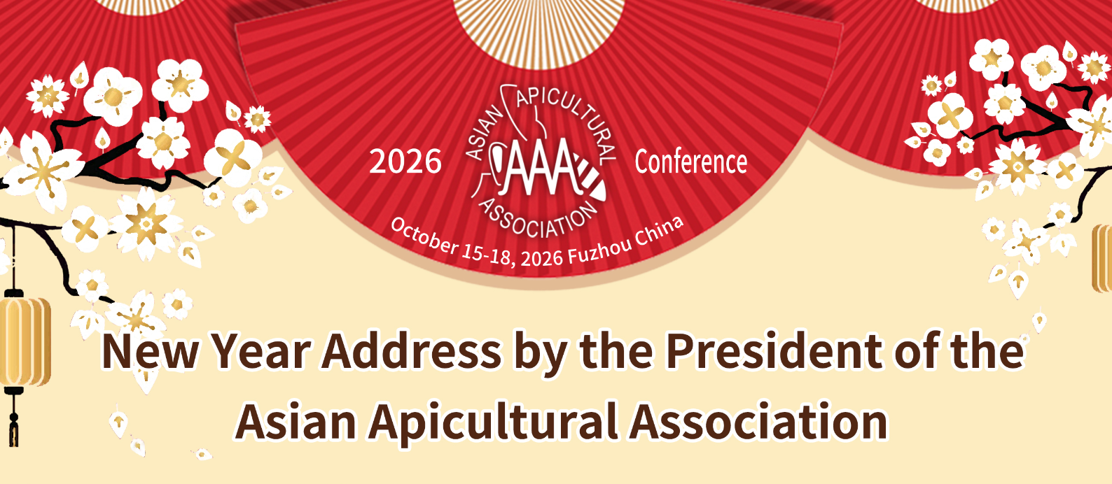 New Year Address by the President of the Asian Apicultural Association